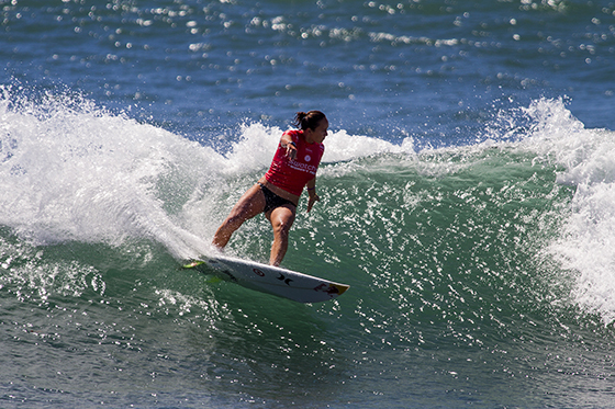 Carissa Moore (HAW) has advanced into the finals today at the 2015 Swatch Womens Pro.