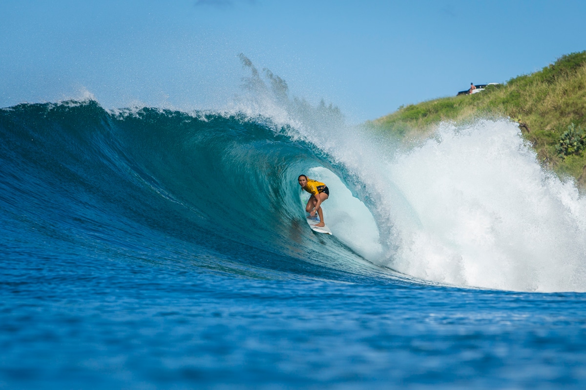 Honolua Bay, Maui 2015 - Carissa Moore (c) WSL _ Poullenot