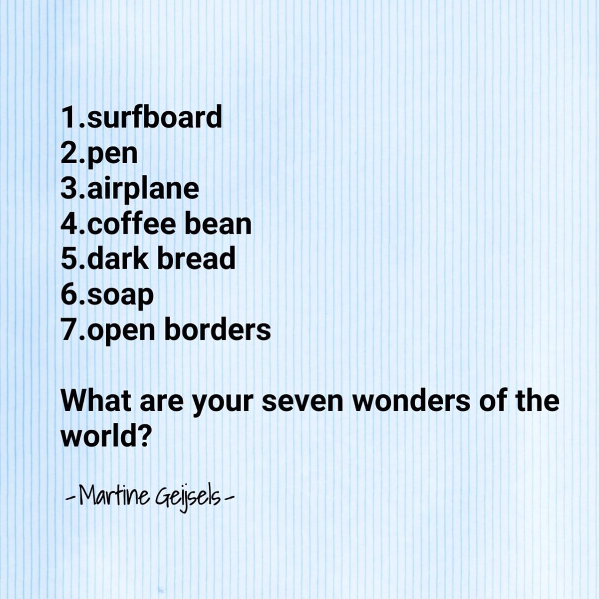 seven wonders of the world